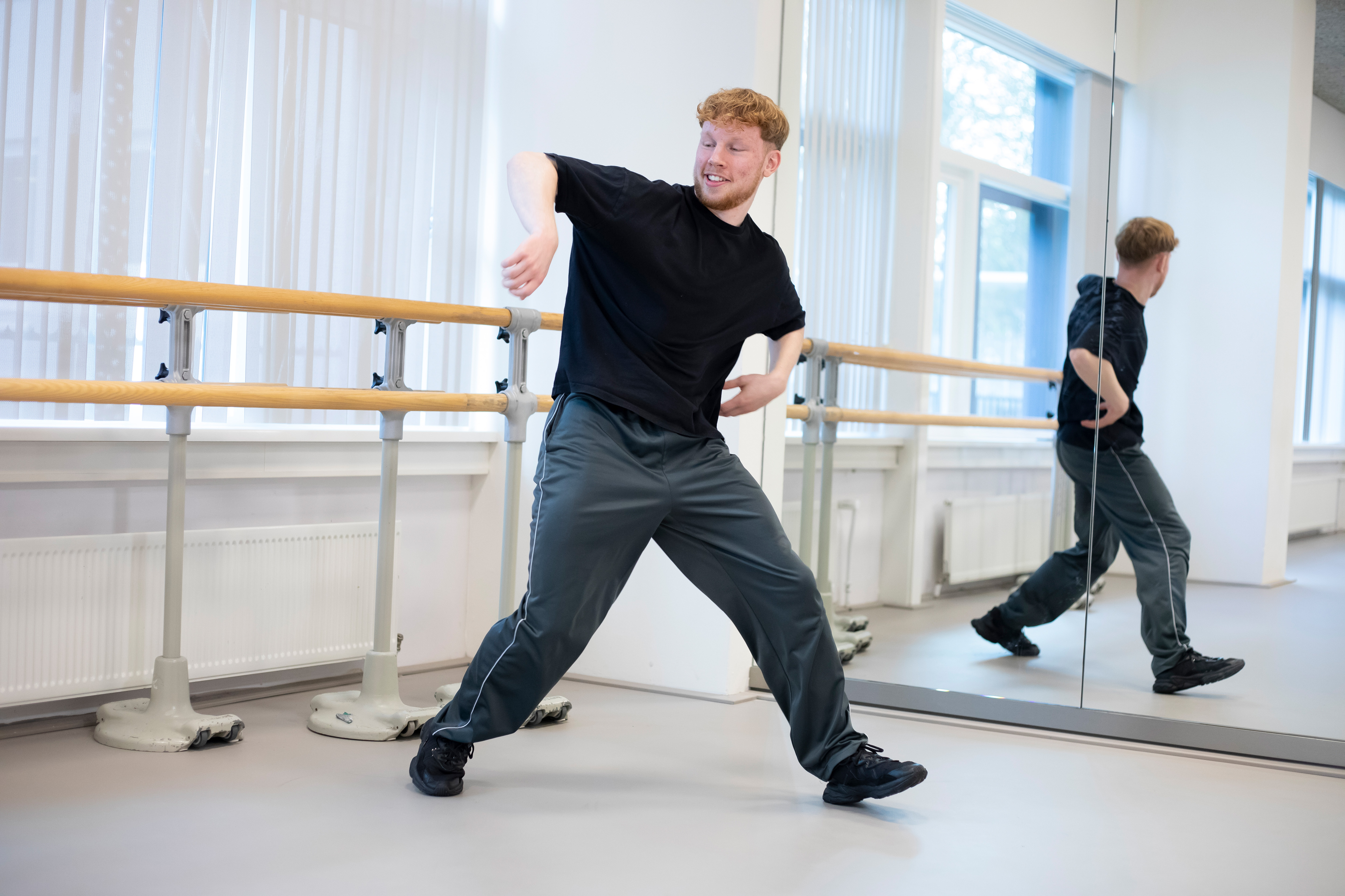 Student danst