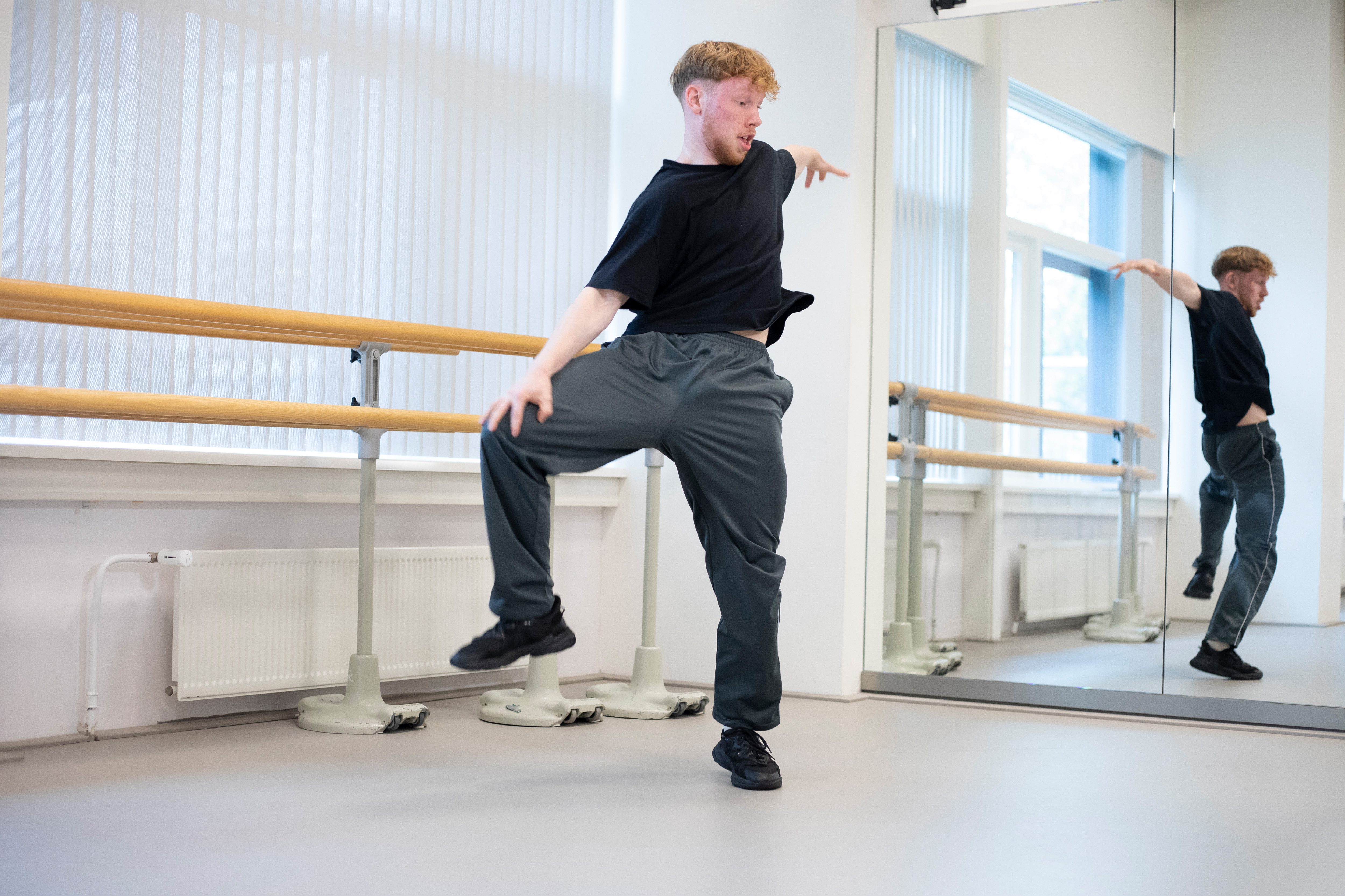 Student danst