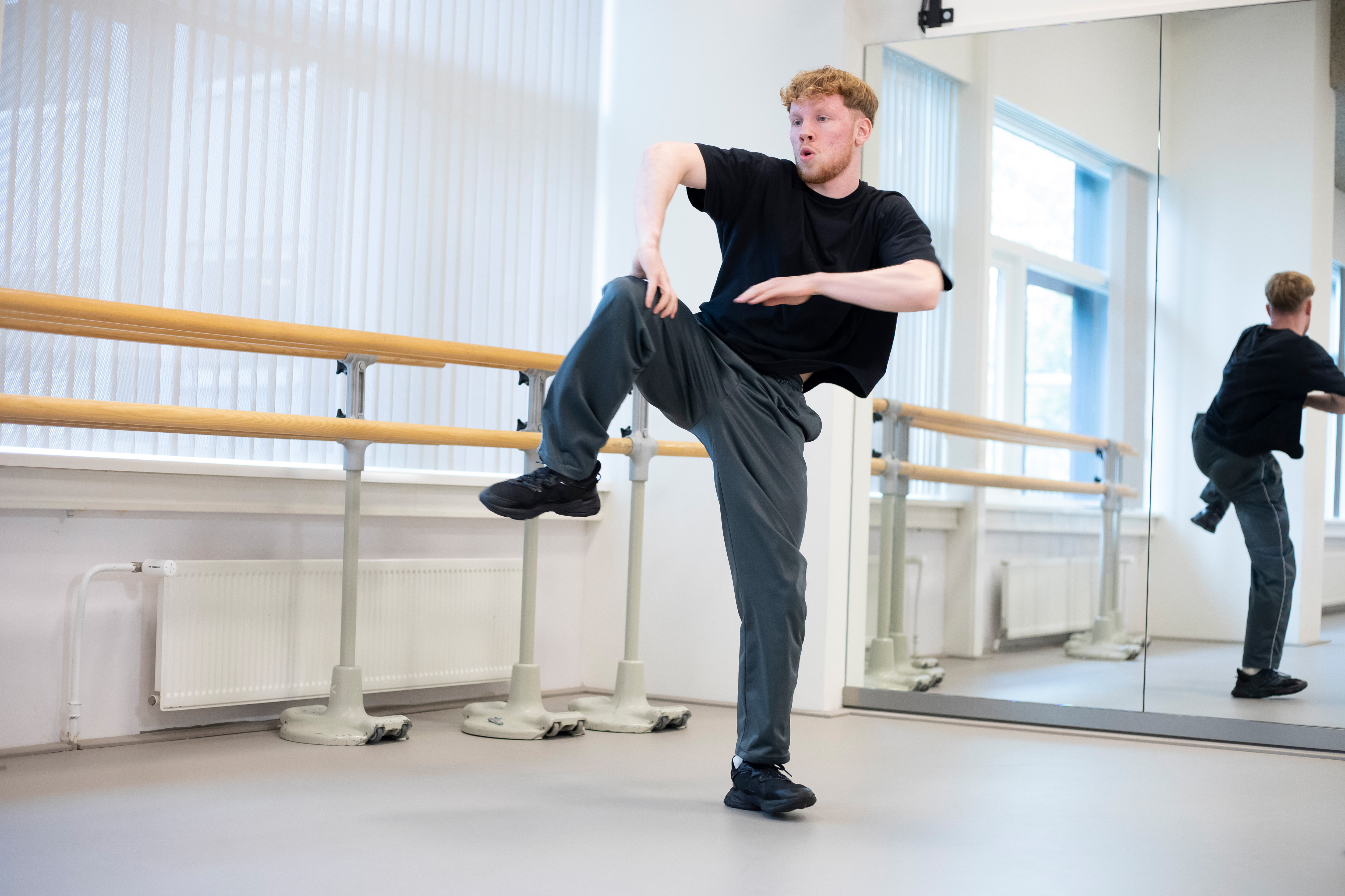 Student danst