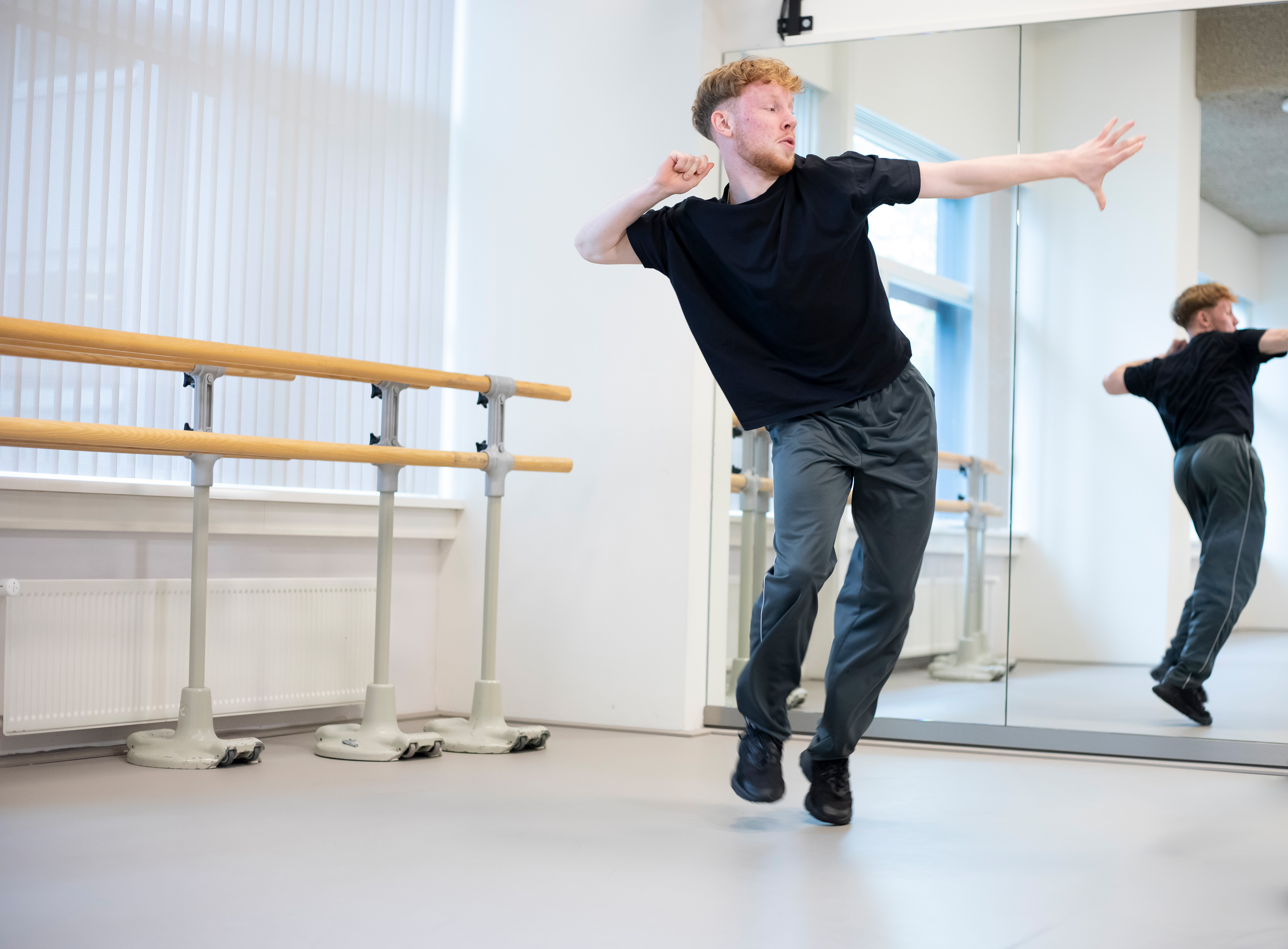 Student danst