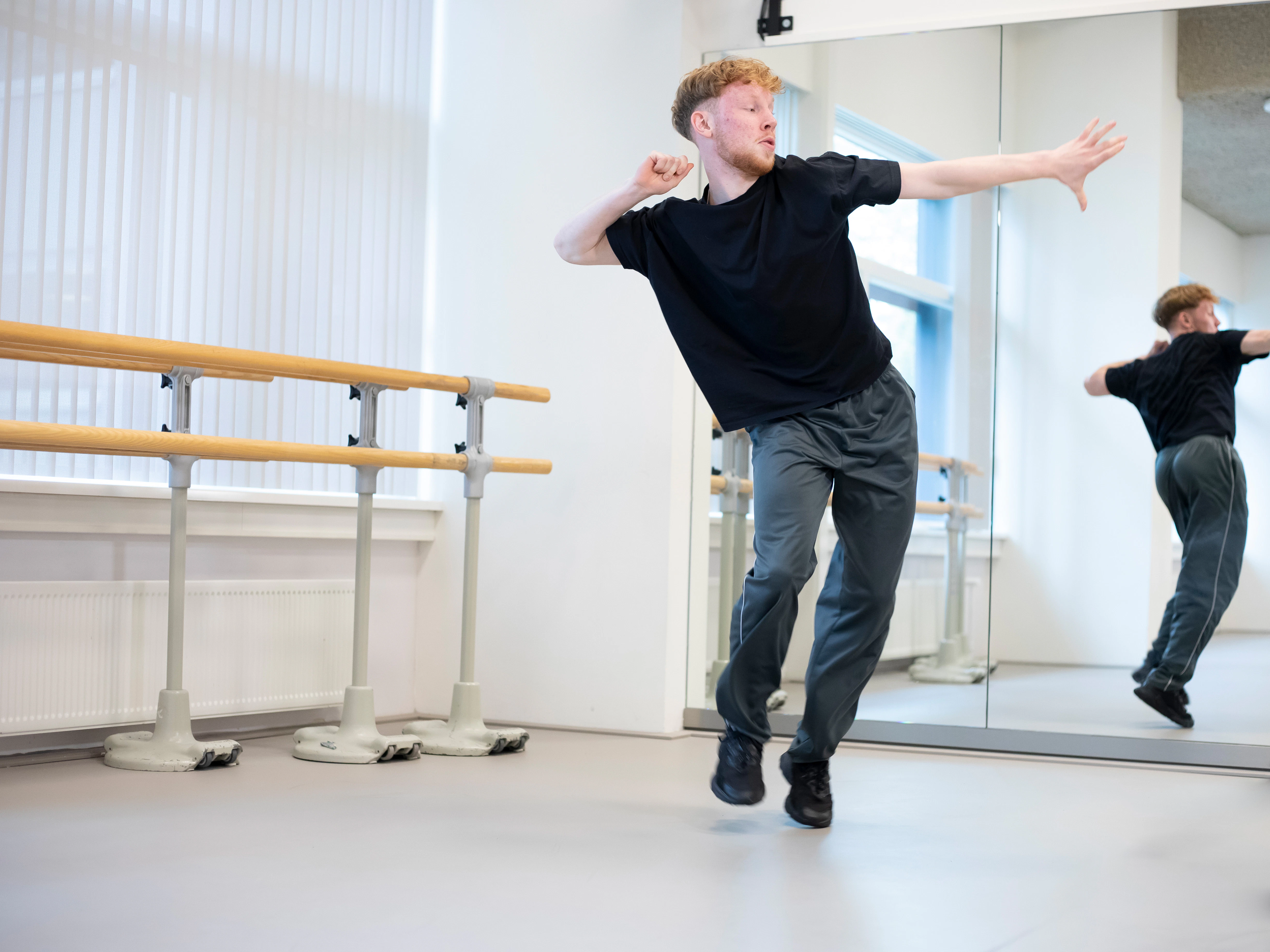 Student danst