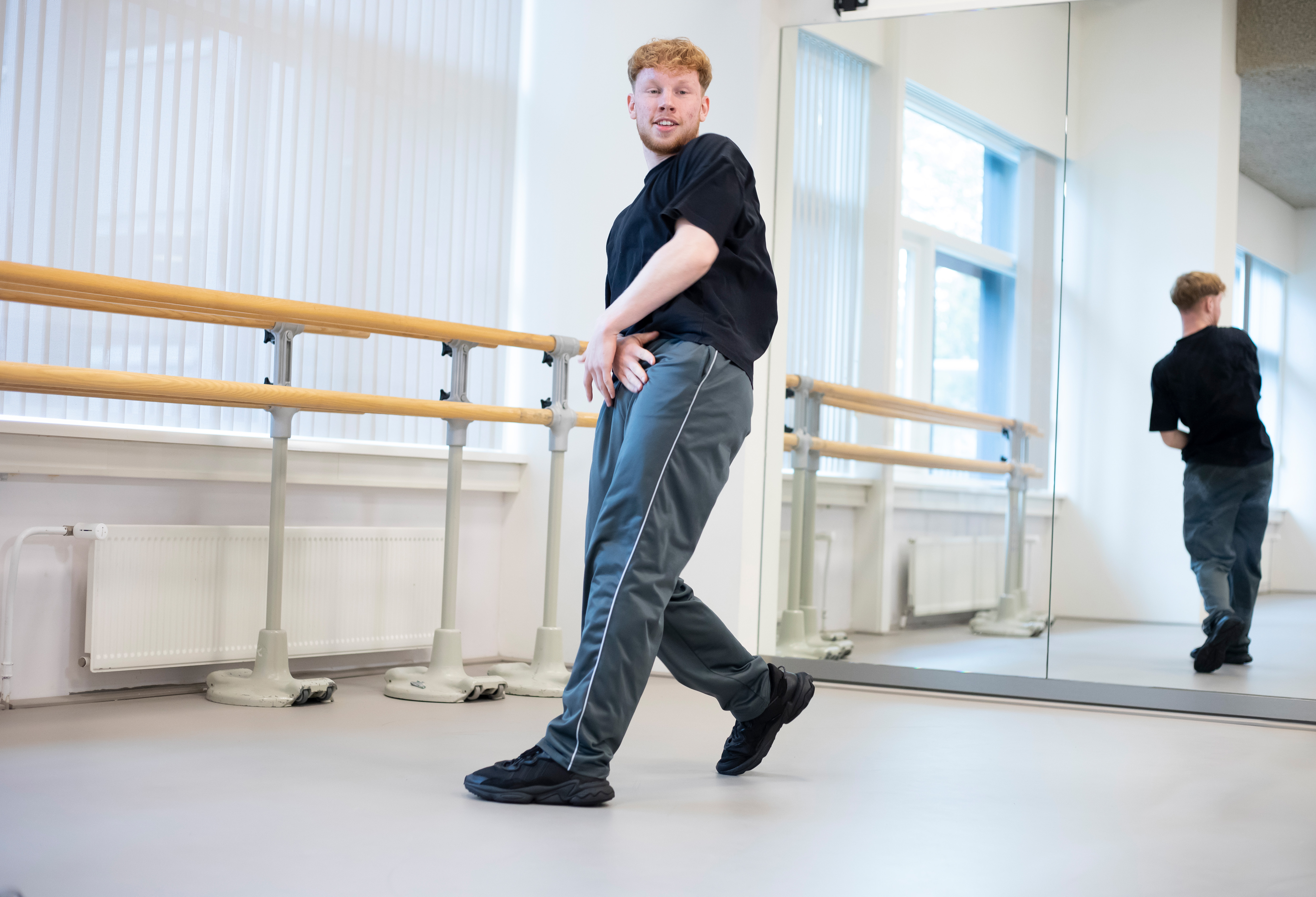 Student danst