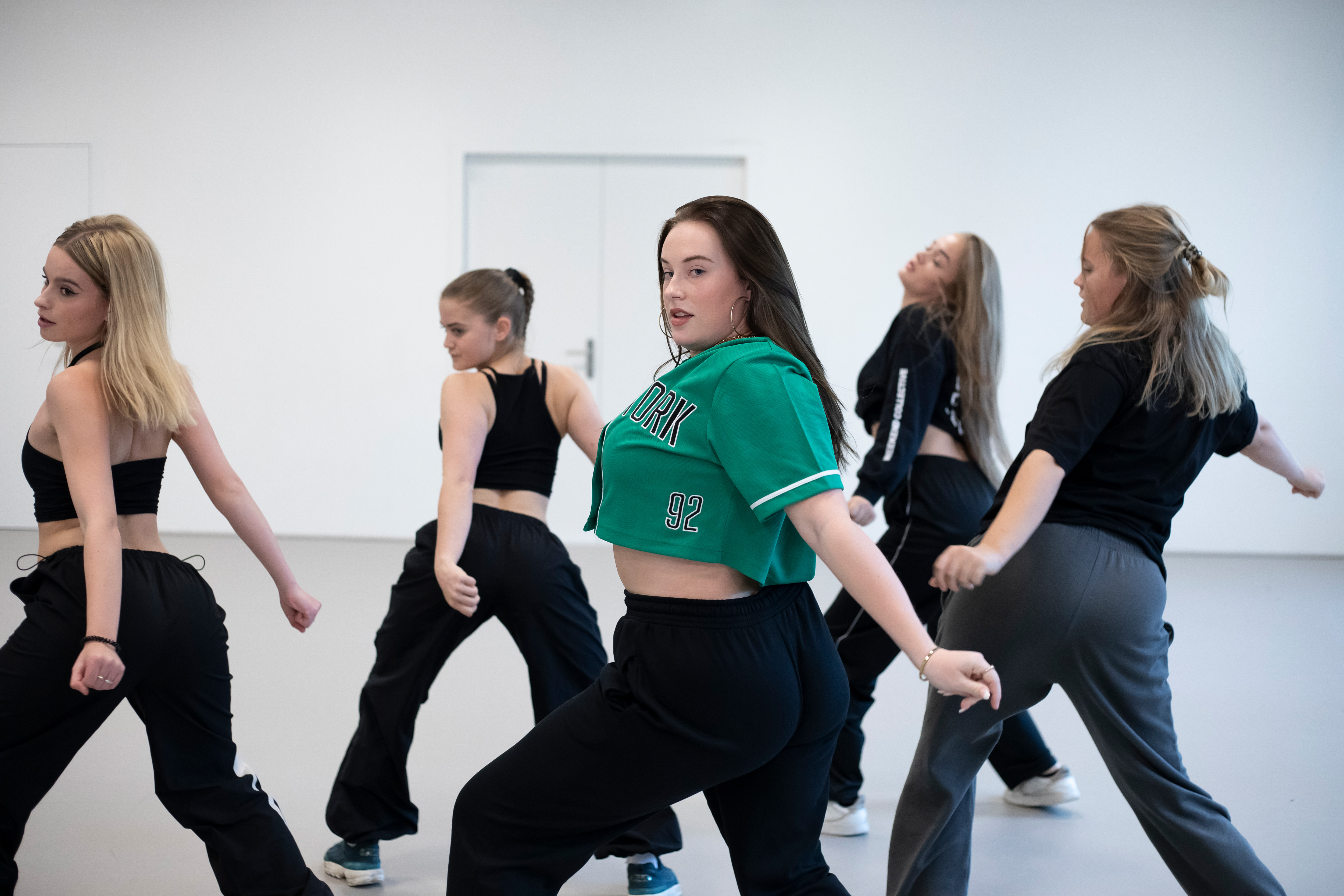 Studenten zijn aan het dansen