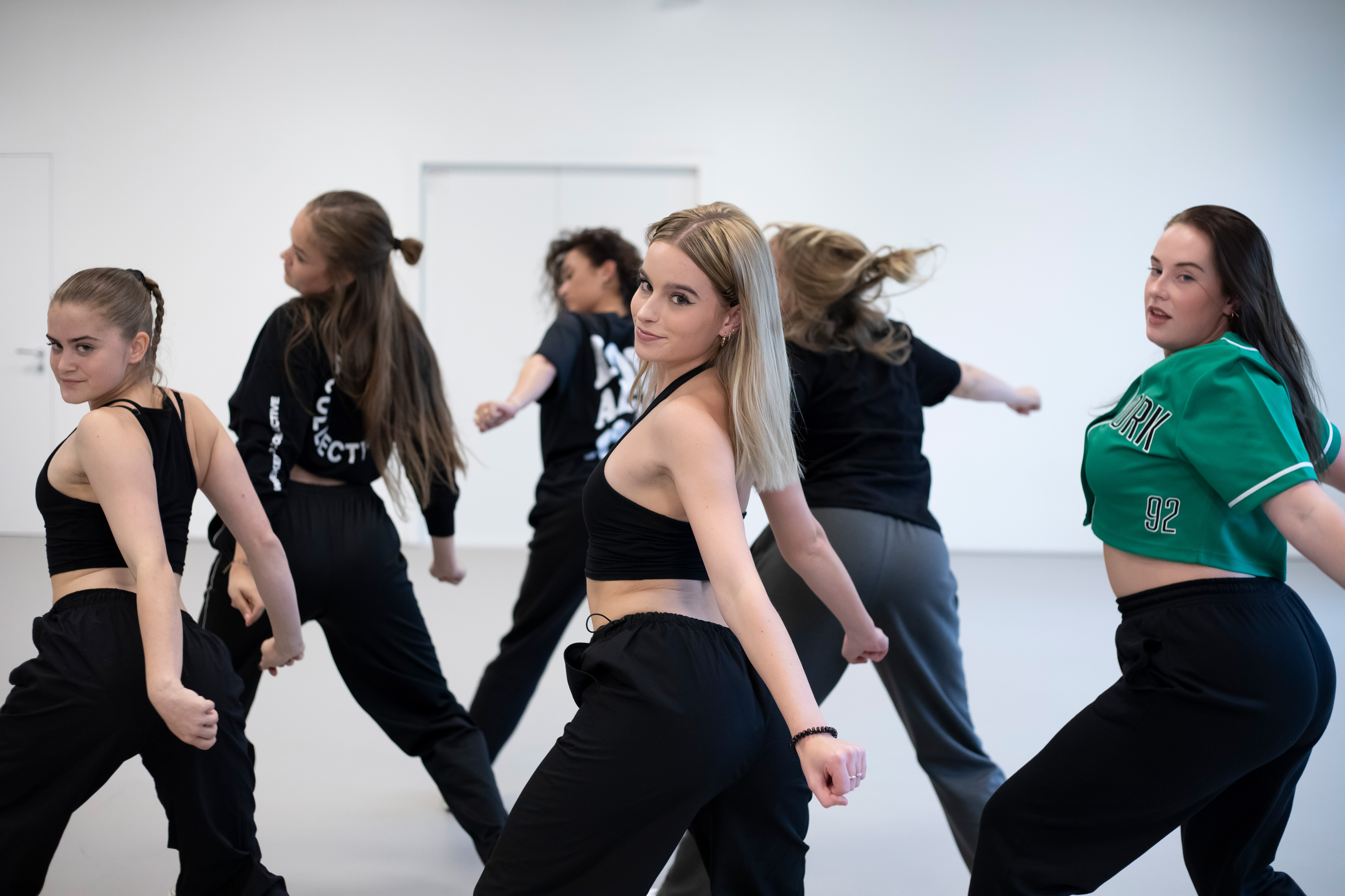 Studenten zijn aan het dansen